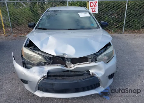 2014 Toyota Corolla L z USA, uszkodzony, nr VIN 2T1BURHE7EC125320